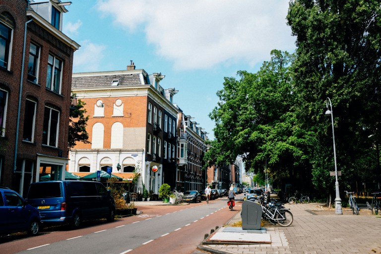 Street in Amsterdam representing starting a business in the Netherlands in 2025.