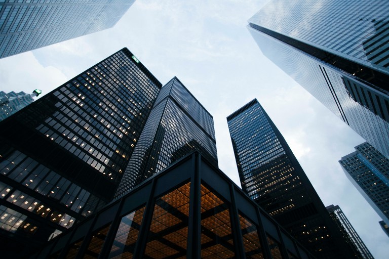Modern business centres in the Netherlands representing the Dutch business culture.