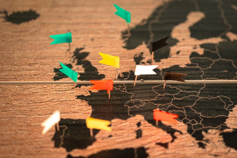 Skills shortage statistics map showing Europe's widening talent gaps in 2026